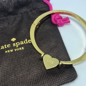 Gold- Tone LOVE Bangles -GUC